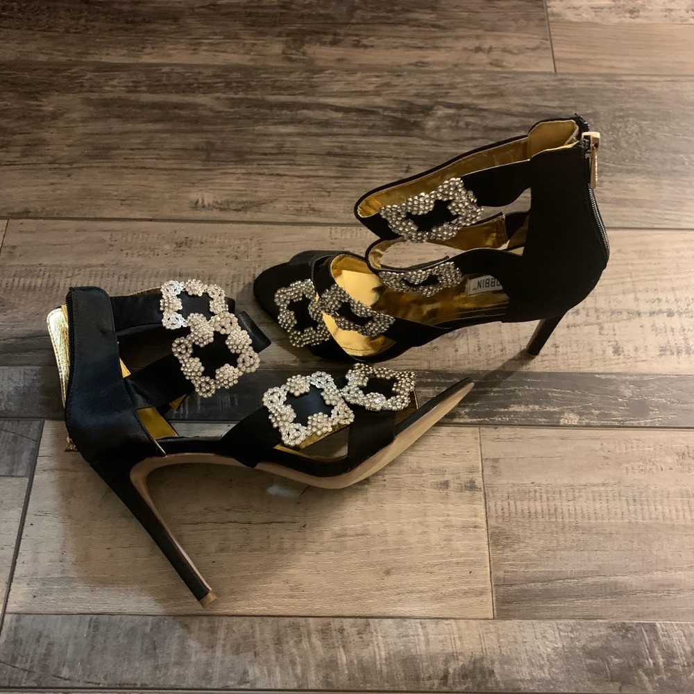 Chunky Rhinestone Sandal